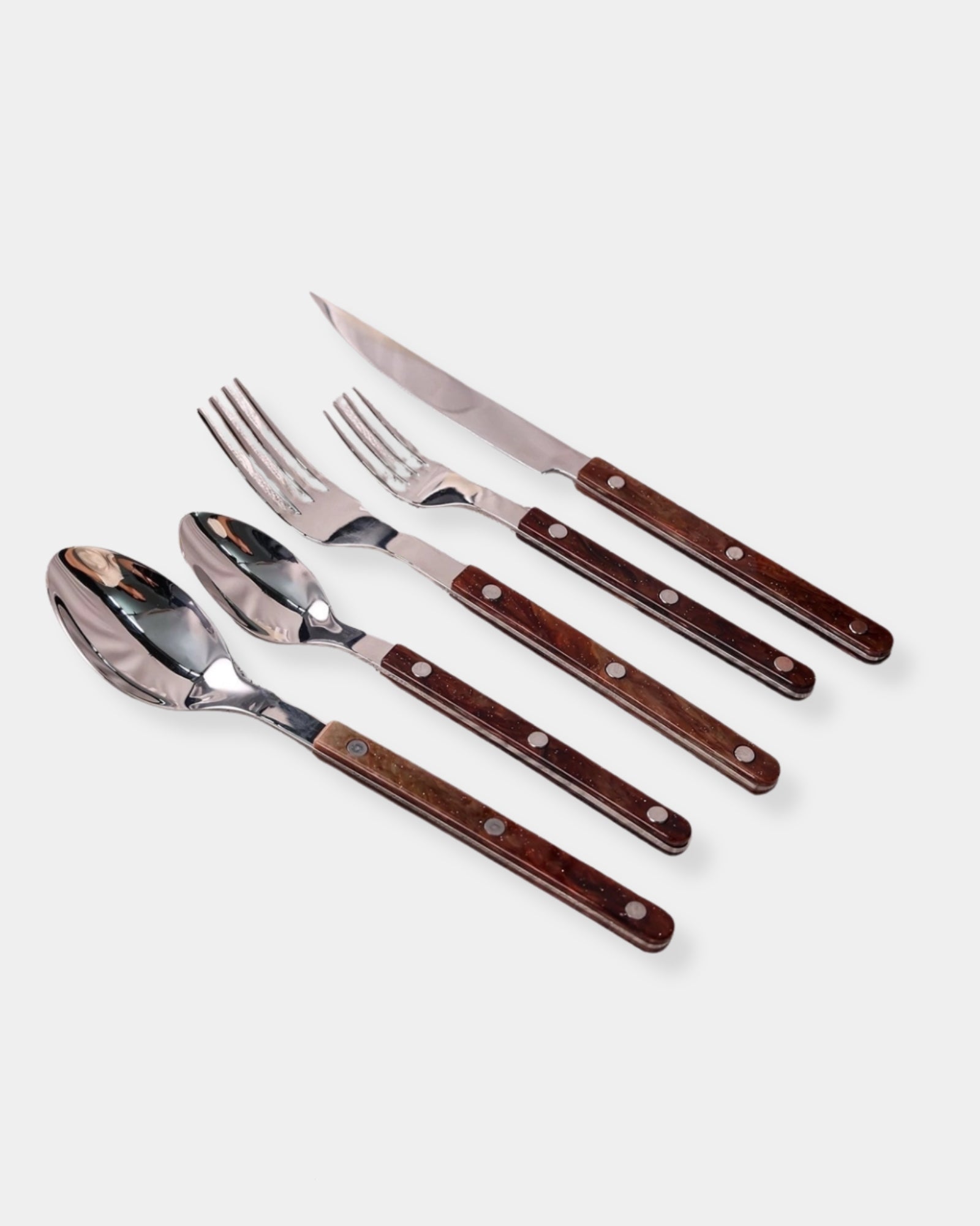 MODERN NEBULA FLATWARE - SET OF 10