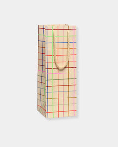 COLOUR GRID BOOZE BAG