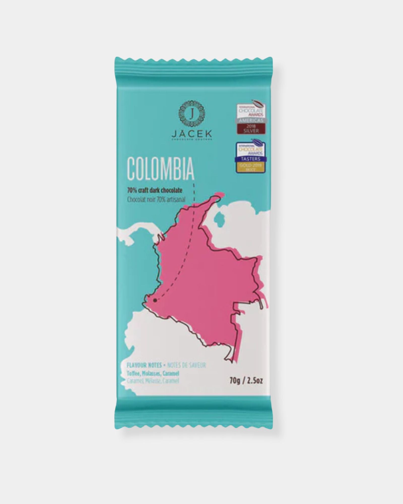 COLOMBIA 70% BAR - 70G - 004653398