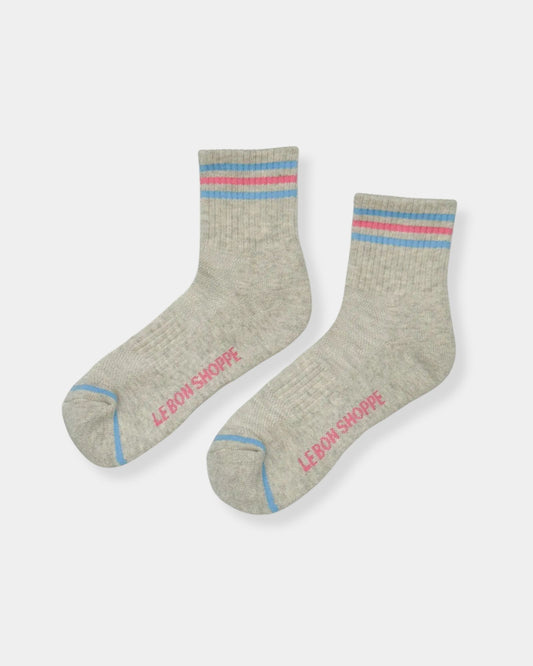 BRIGHT GREY GIRLFRIEND - SOCK