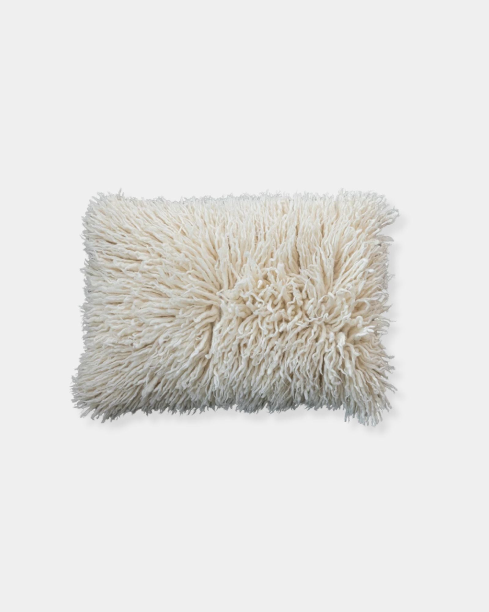 24" x 16" WOVEN NEW ZEALAND WOOL & COTTON PILLOW