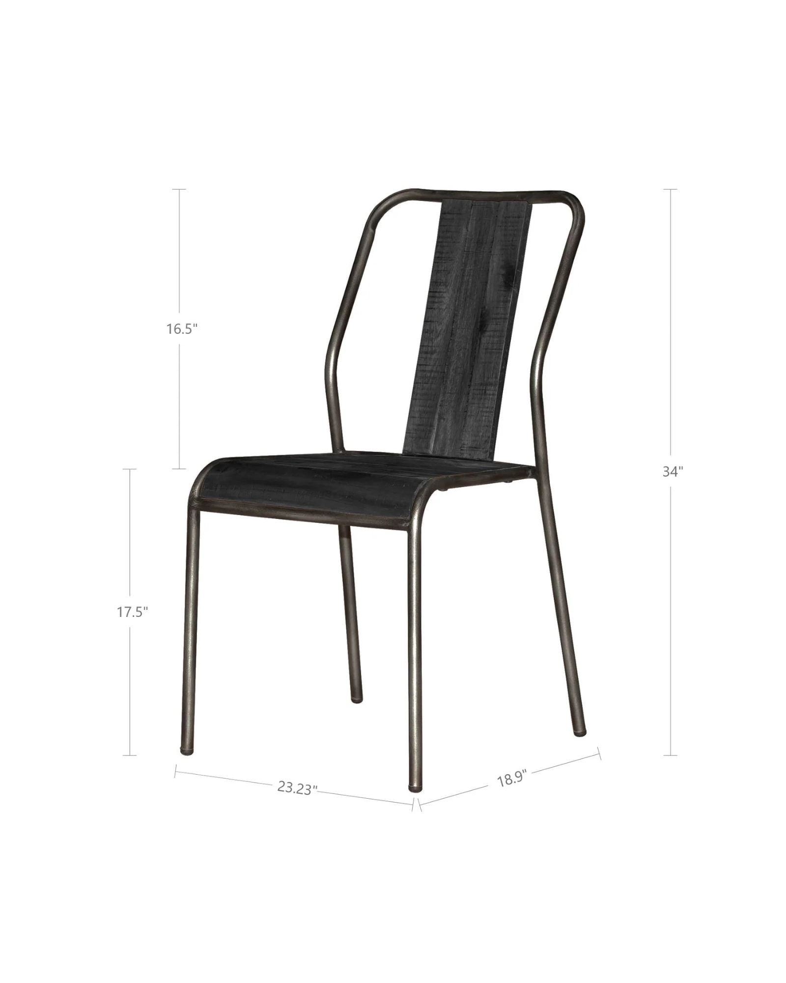 VINTAGE CHAIR - BLACK