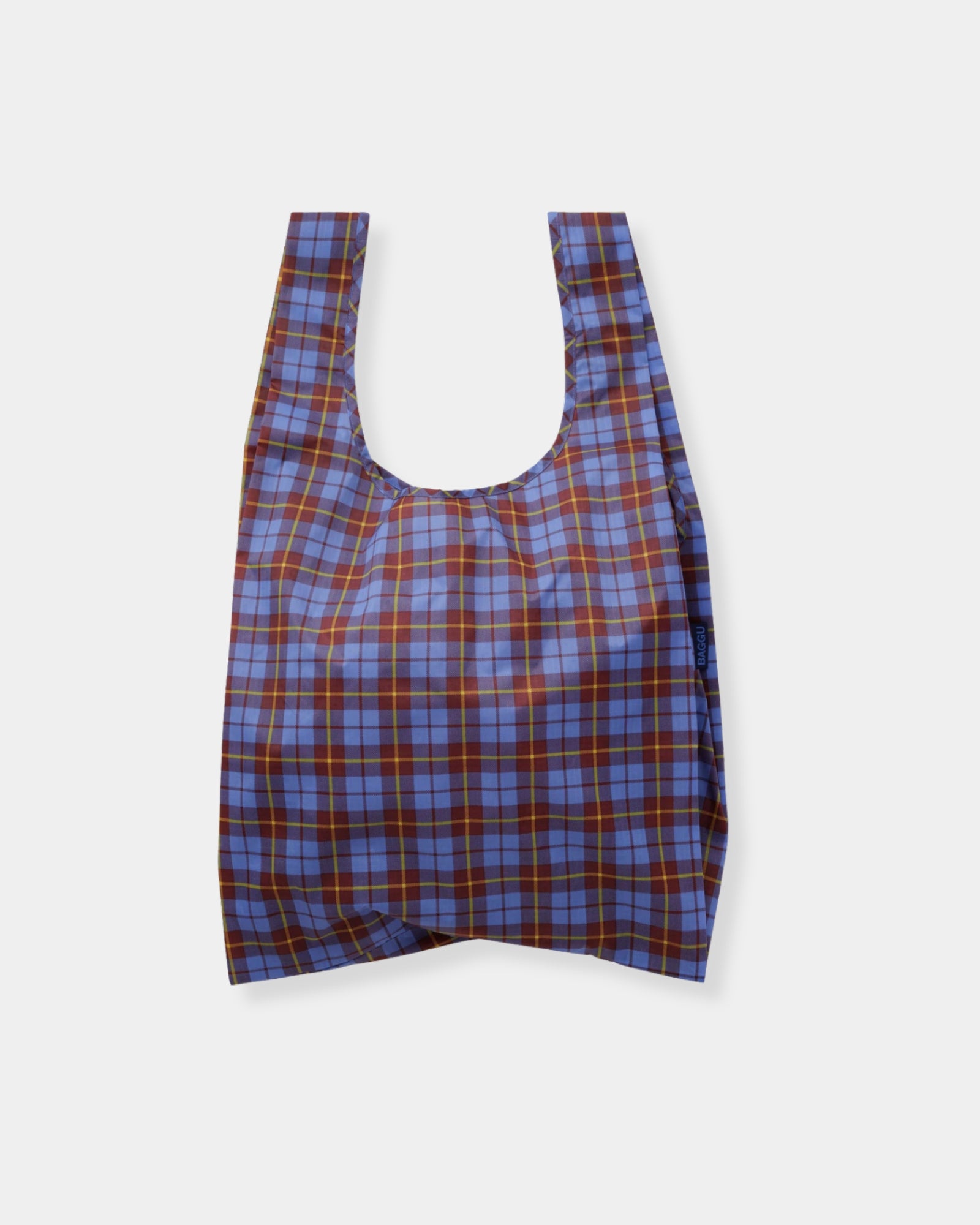 STANDARD BAGGU - BLUE TARTAN