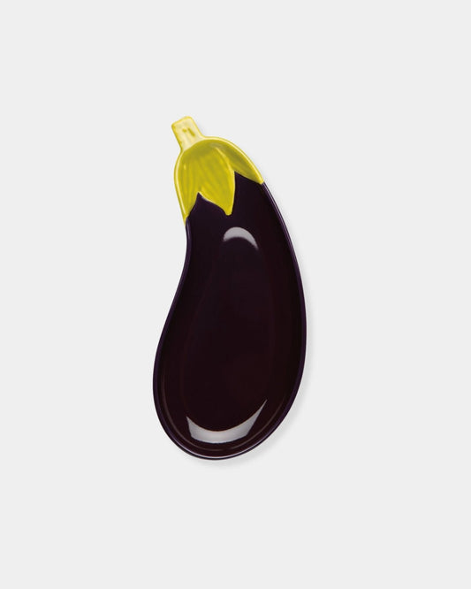 EGGPLANT SHAPED DISH | Stonewaters