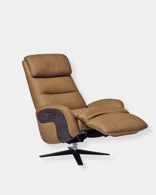 ERIS POWER RECLINER - HAVANA RUM | Stonewaters