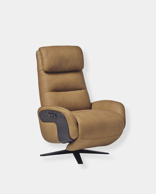 ERIS POWER RECLINER - HAVANA RUM | Stonewaters