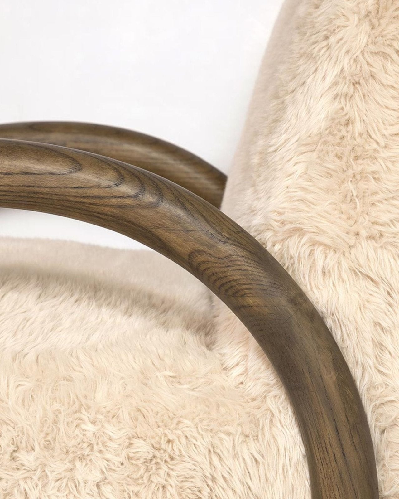 EROS CHAIR - SHAGGY SAND | Stonewaters