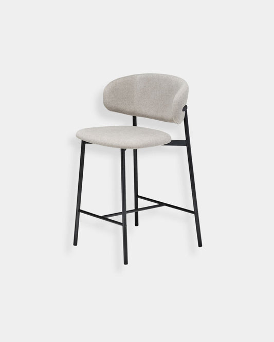 EVIE 26" COUNTER STOOL SET OF 2 - COCO GREY | Stonewaters