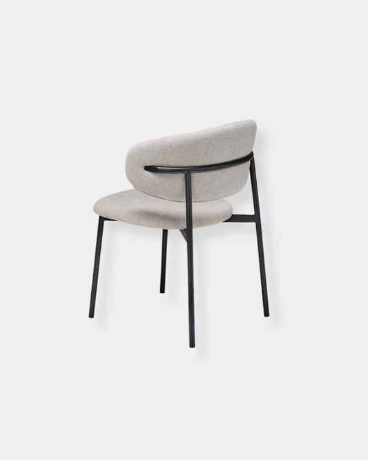 EVIE DINING CHAIR SET OF 2 - COCO GREY | Stonewaters