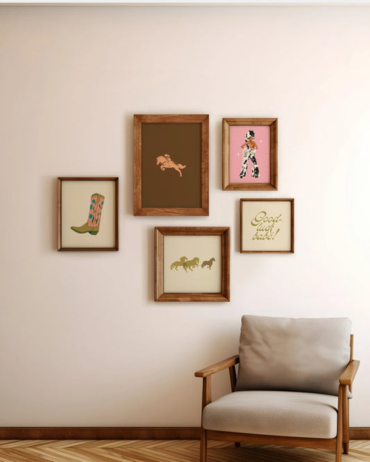 MINIMALIST COWGIRL - PRINT