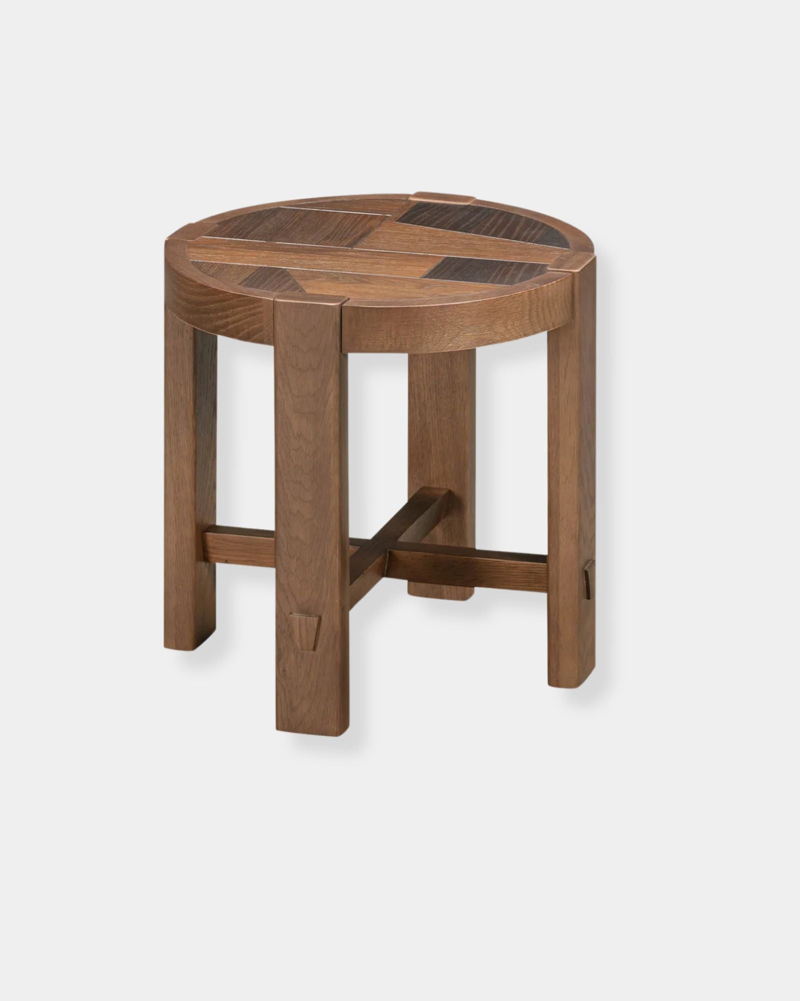 ABSTRACT SIDE TABLE