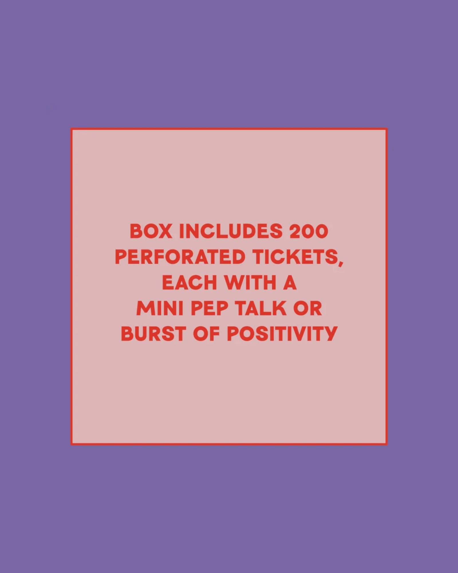 AFFIRMATIONS - TAKE A TICKET