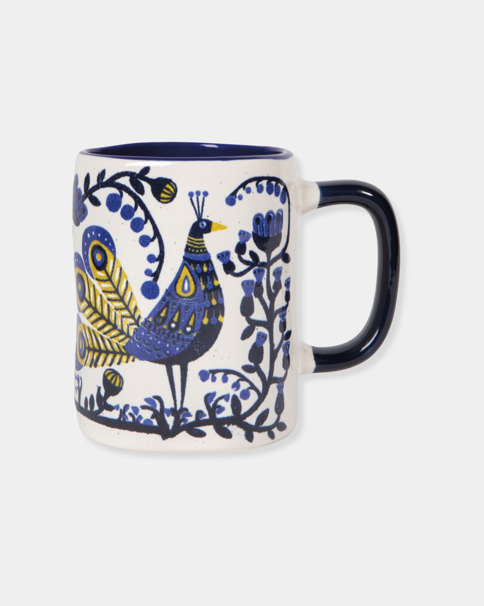 PEACOCK PERCH MUG