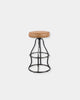 BOWIE BAR STOOL - COGNAC