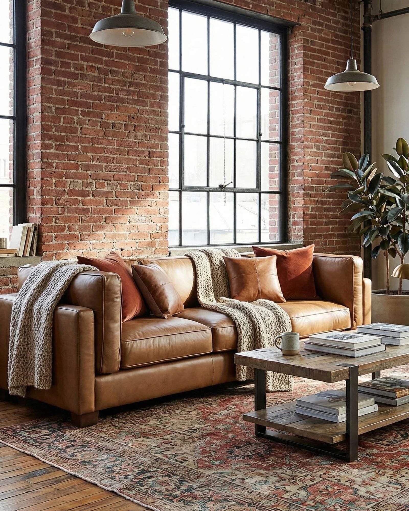 DEN SOFA - ANTIQUE SIENNA