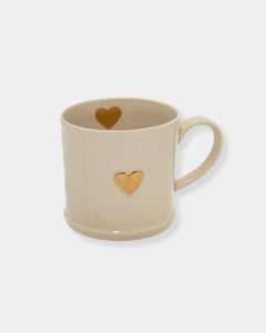 GOLD SWEET HEART MUG