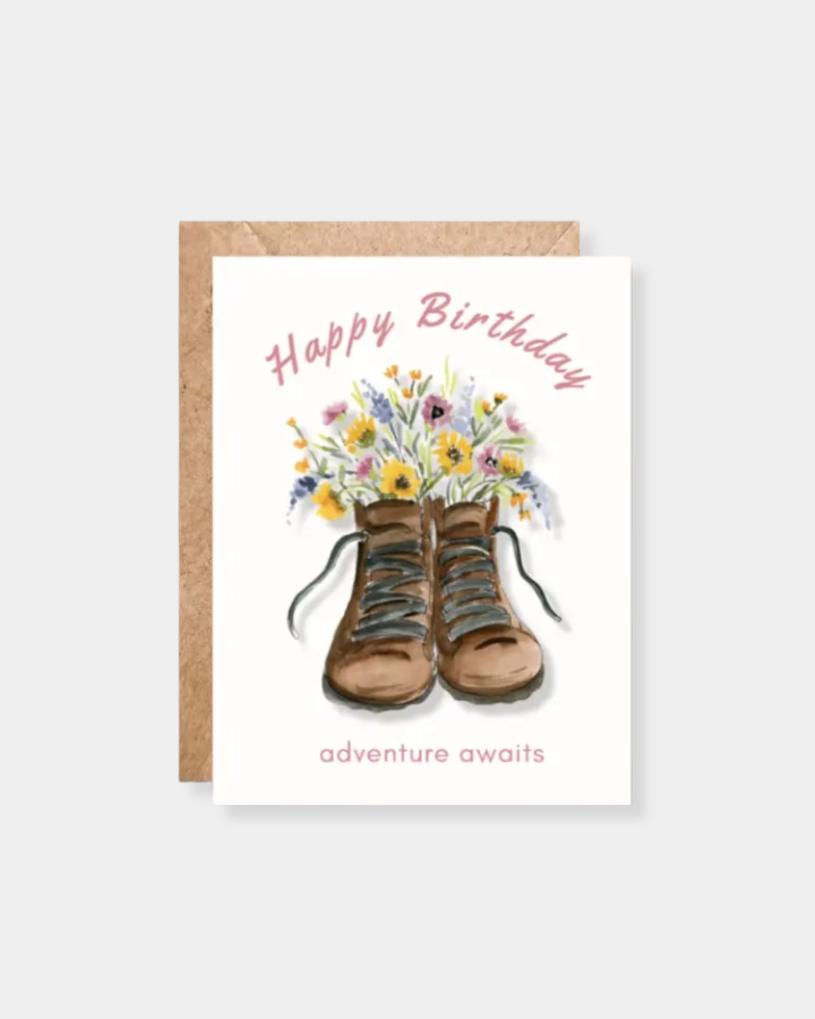 HIKING BIRTHDAY - CARD