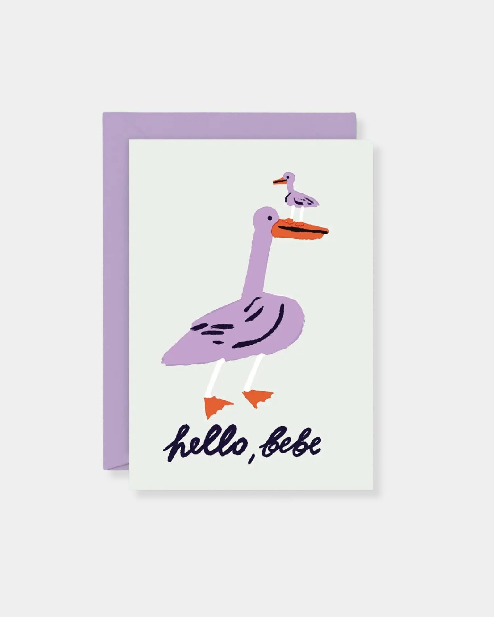 HELLO BEBE - CARD