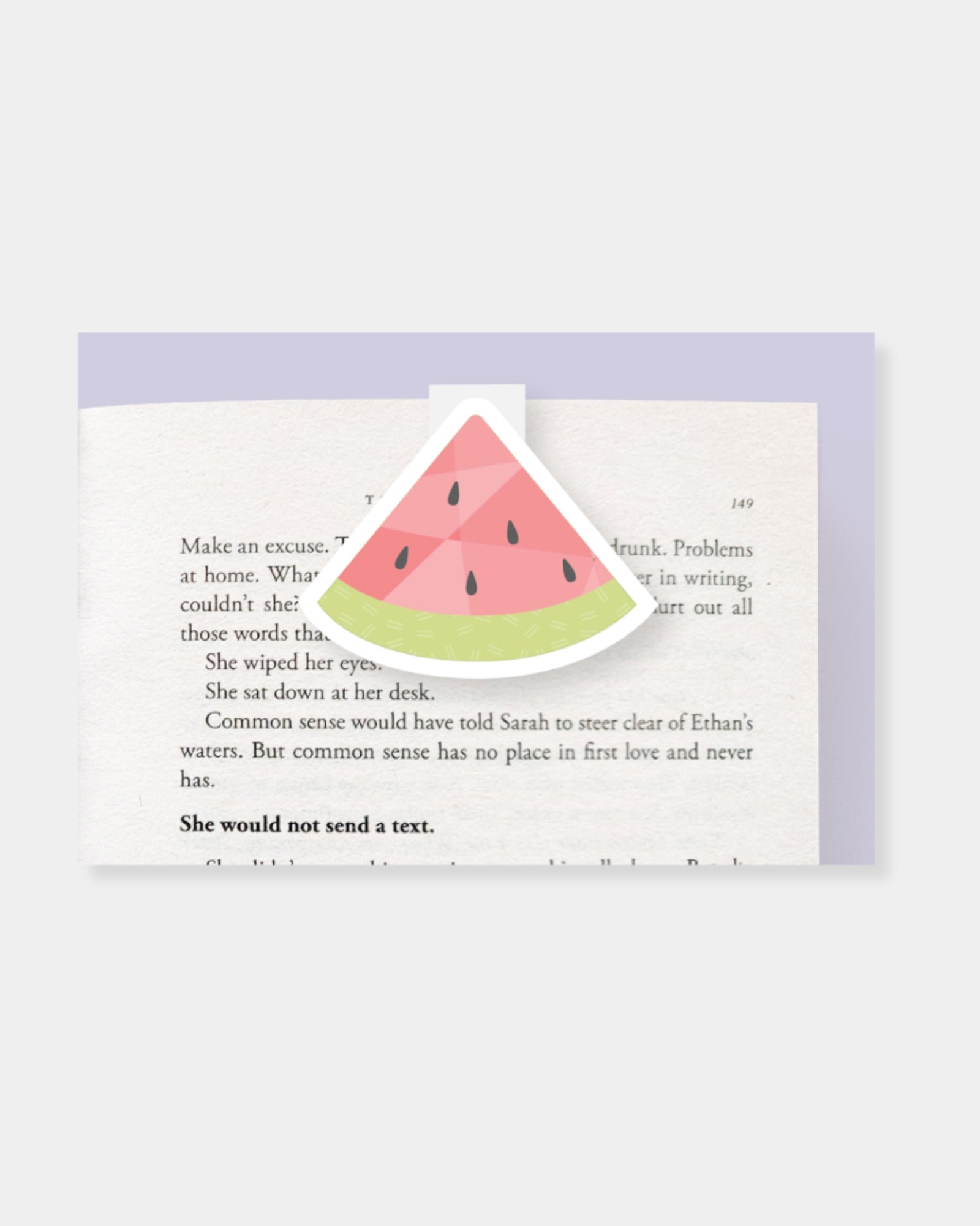 PINK WATERMELON BOOKMARK