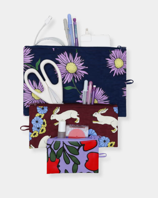 FLAT POUCH SET - NIGHT ORCHARD