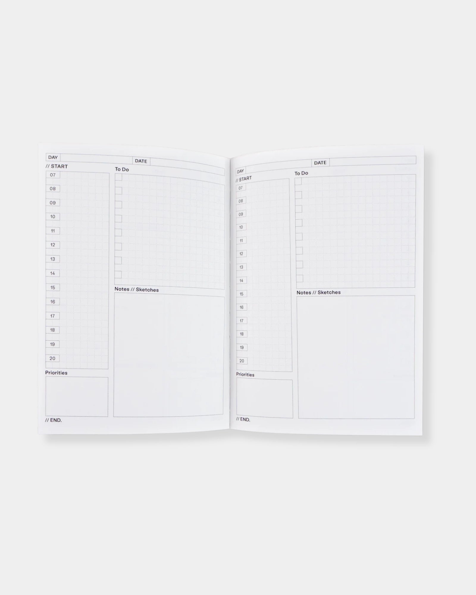 PALAU UNDATED DAILY PLANNER BOOK