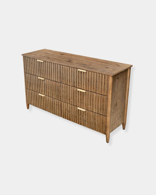 BRITANICA 6-DRAWER DRESSER