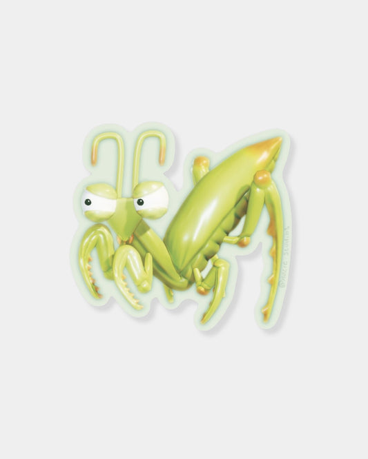 PRAYING MANTIS - STICKER