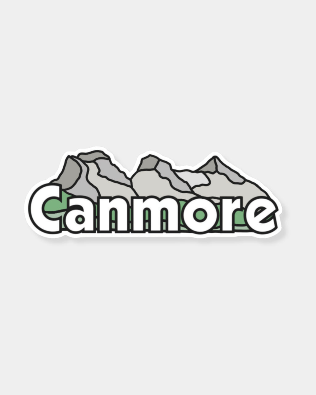 CANMORE THREE SISTERS - STICKER | Stonewaters