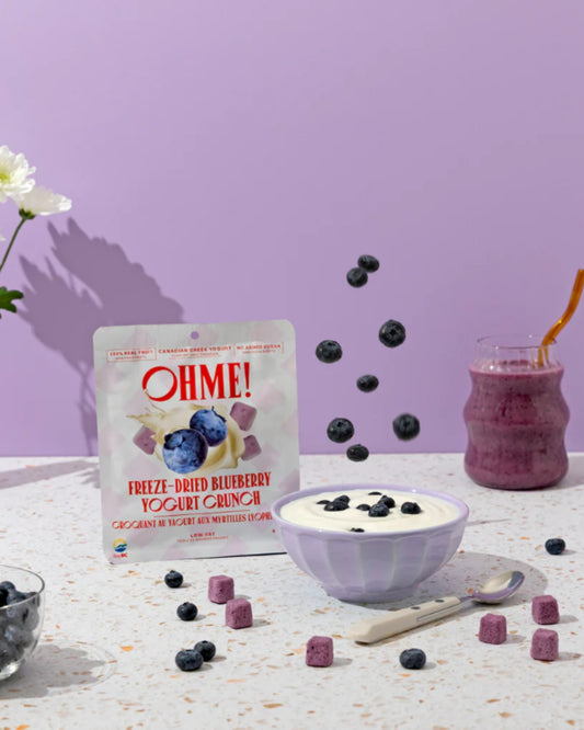FREEZE DRIED BLUEBERRY YOGURT CRUNCH