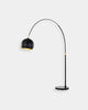 VERN FLOOR LAMP - BLACK