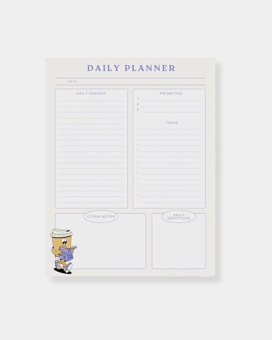 COFFEE DAILY PLANNER MEMO PAD