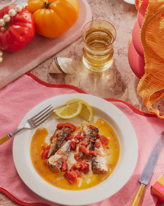 SARDINES IN TOMATO AND PEPPERS