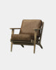 ALBERT CHAIR - NUBUCK CHOCOLATE