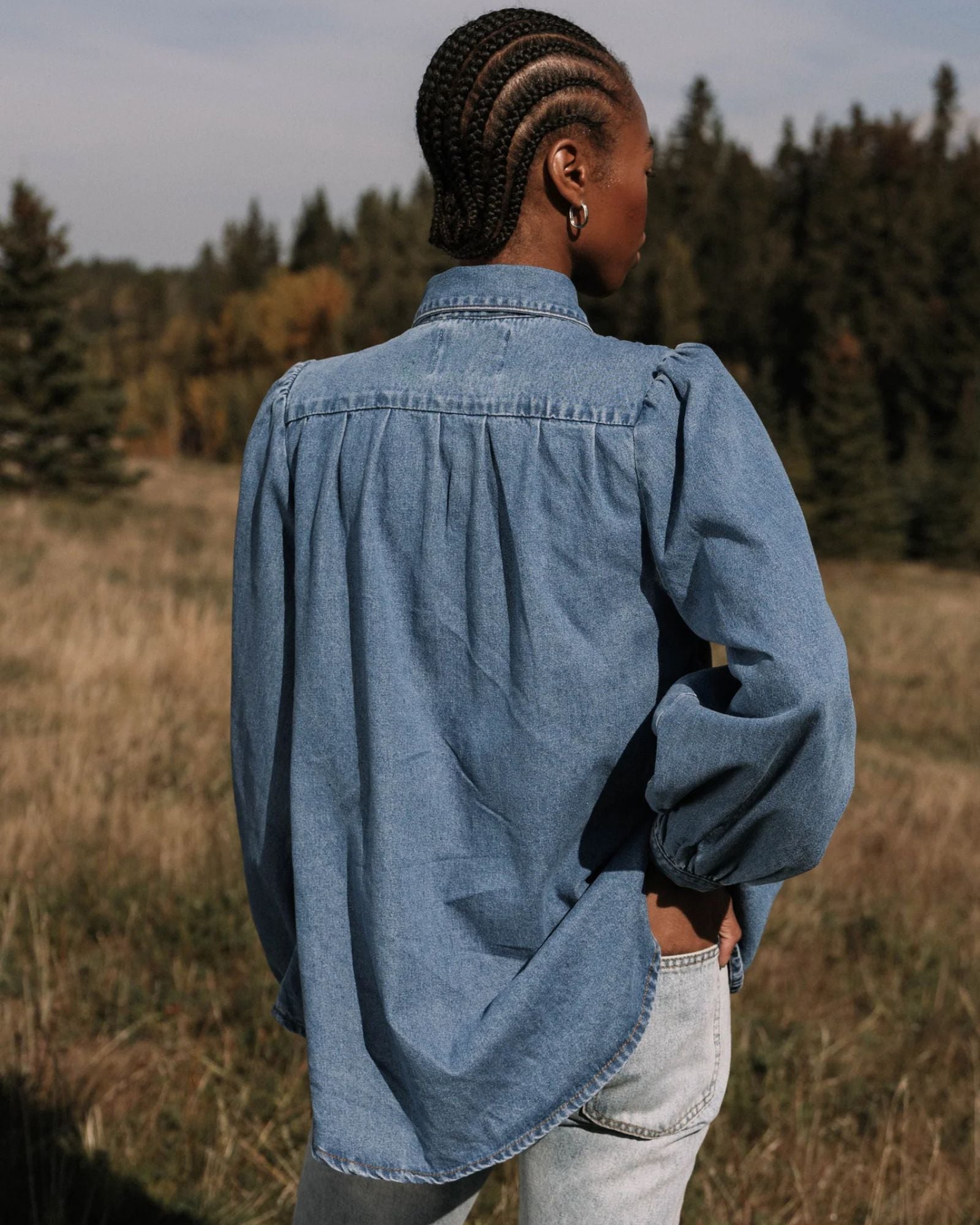 LOUISE SHIRT LIGHT BLUE