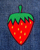 STRAWBERRY IRON ON PATCH