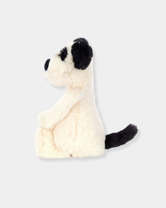 BASHFUL BLACK & CREAM PUPPY LITTLE - PLUSH TOY