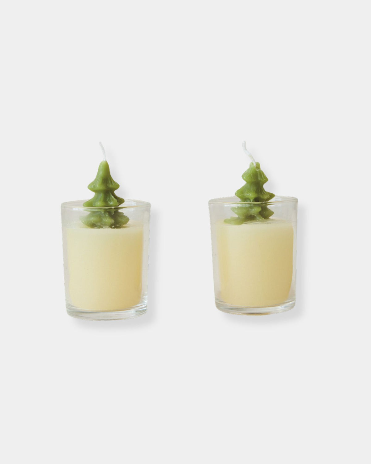 GREEN CHRISTMAS TREE CANDLE