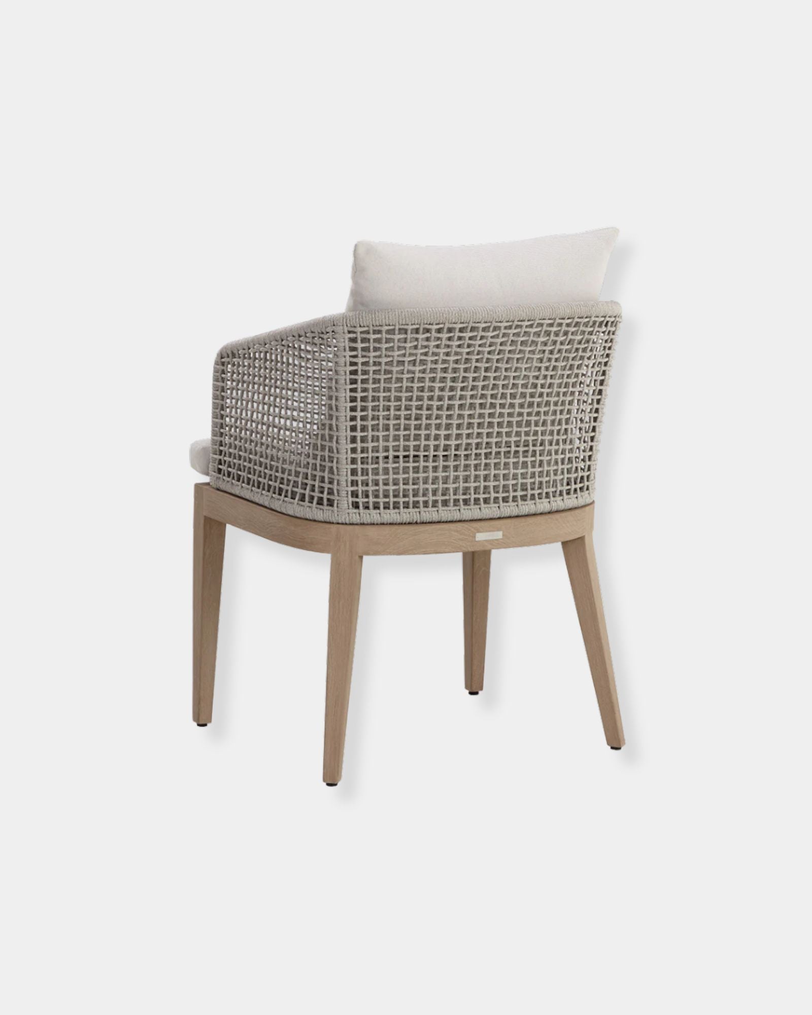 CAPRI DINING ARMCHAIR - DRIFT BROWN
