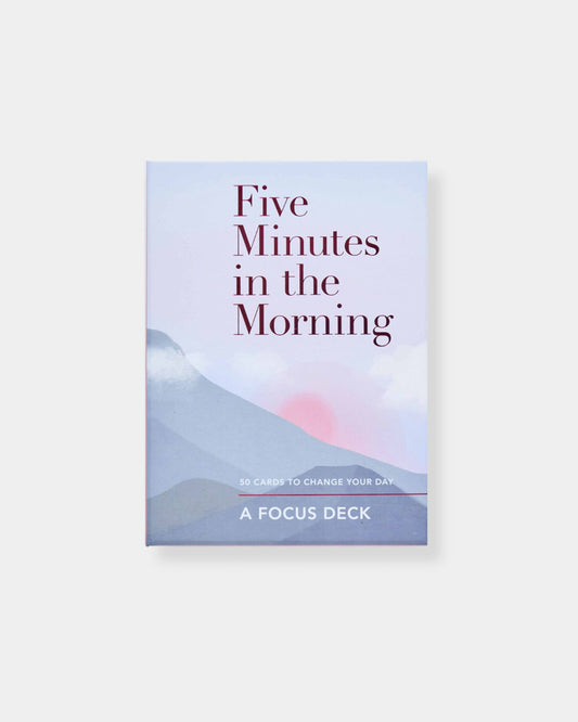 FIVE MINUTES IN THE MORNING - DECK OF CARDS