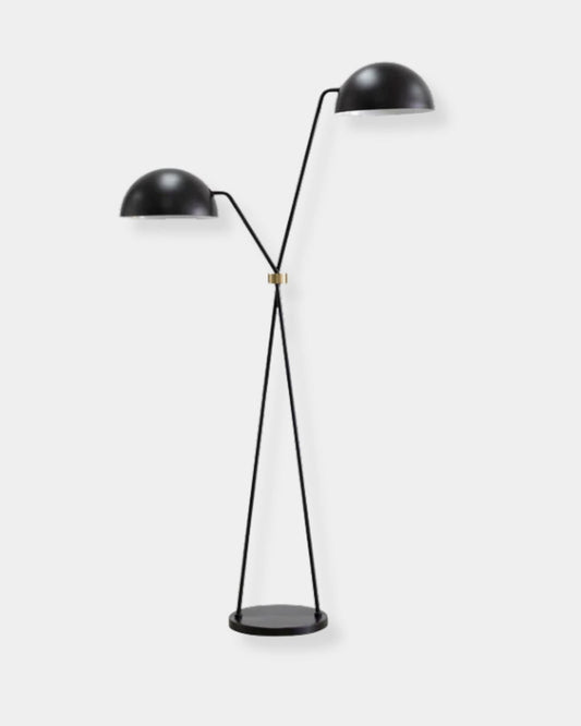 FAVEN FLOOR LAMP - BLACK | Stonewaters