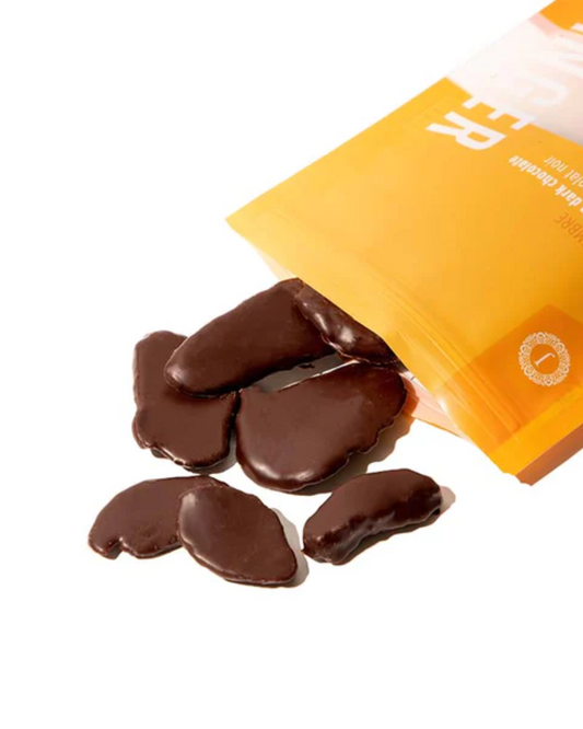 DARK CHOCOLATE CANDIED GINGER