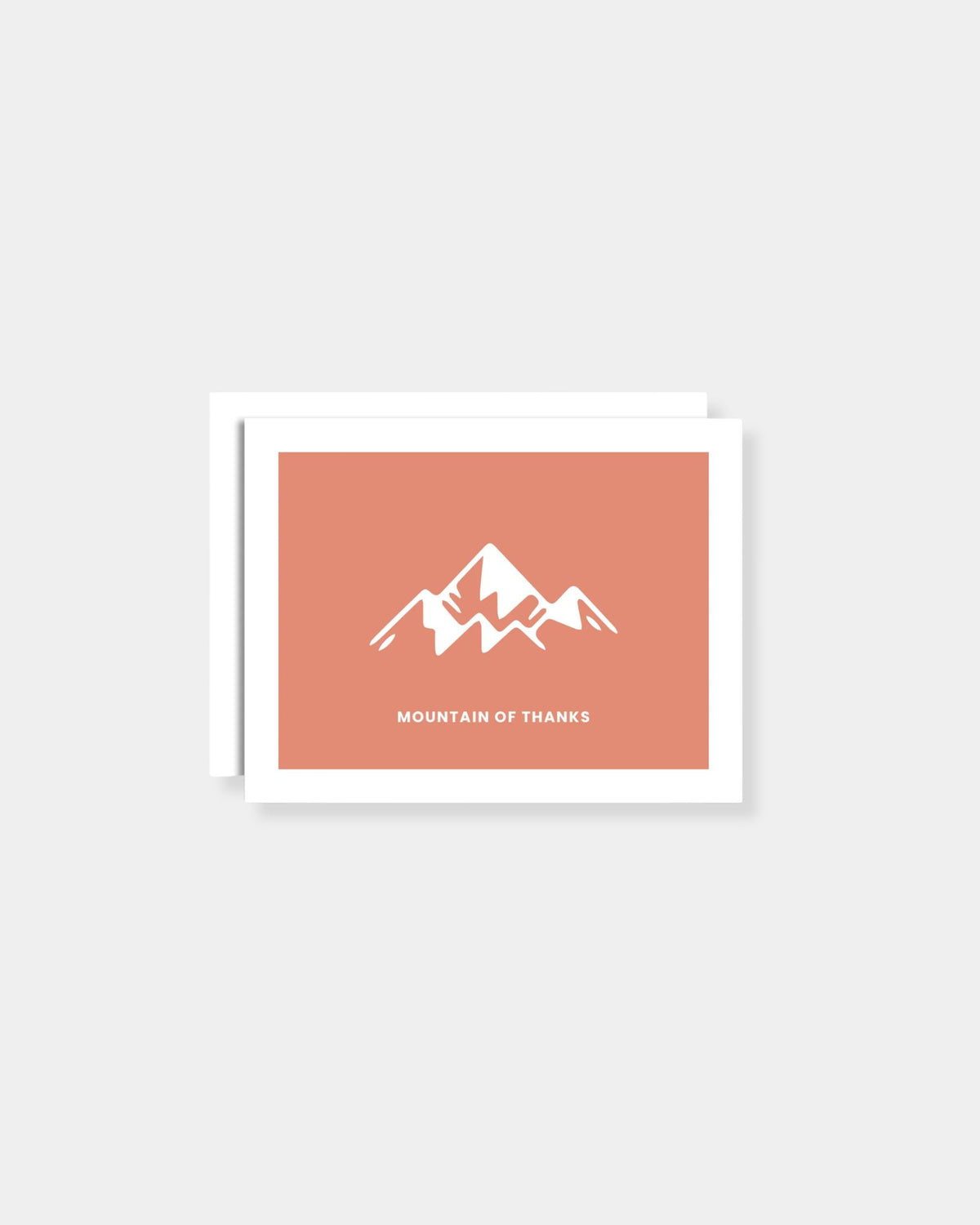 CARD - MOUNTAIN OF THANKS