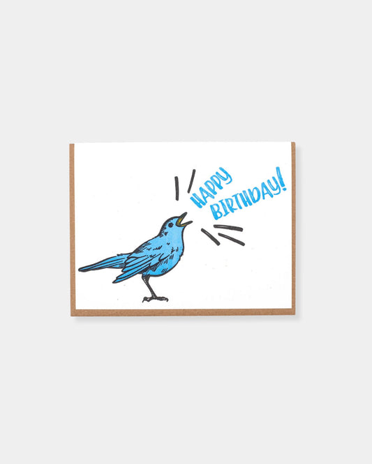 BIRDIE BIRTHDAY - CARD