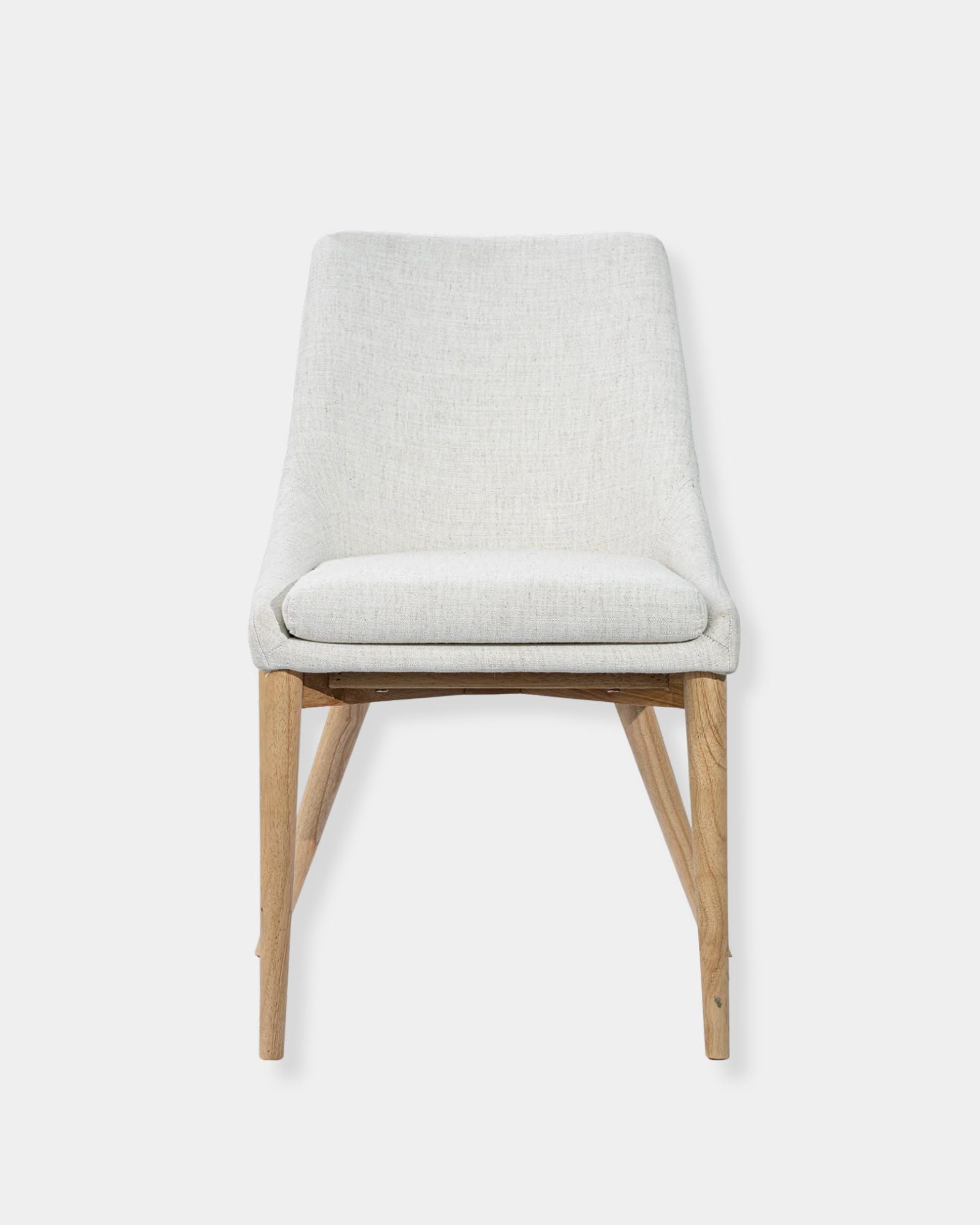 FRITZ SIDE CHAIR IVORY NATURAL - SET OF 2