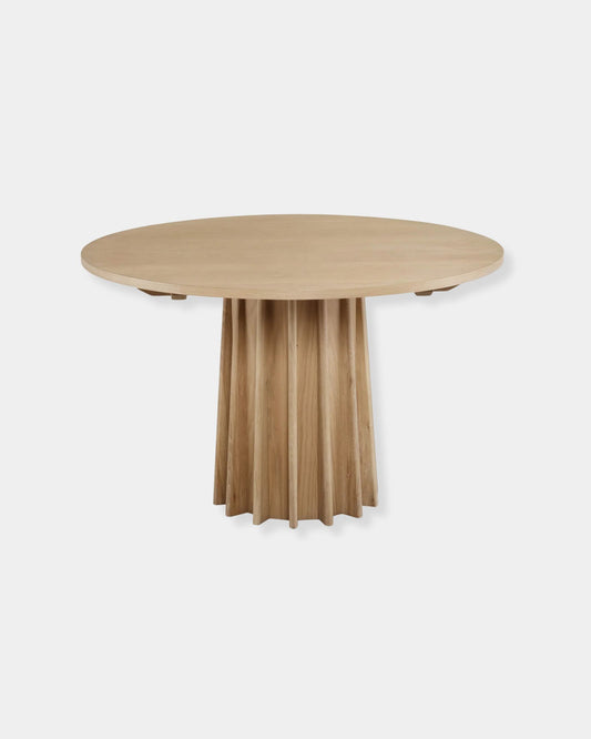 SCULPTURE ROUND DINING TABLE 47"