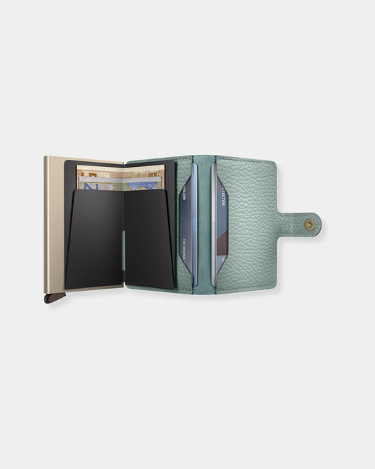 SEA GREEN PEBBLE - MINIWALLET