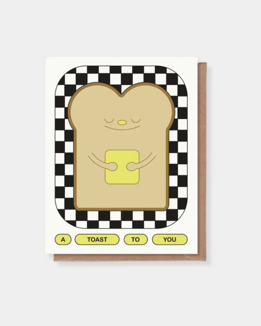 A TOAST TO YOU - CARD