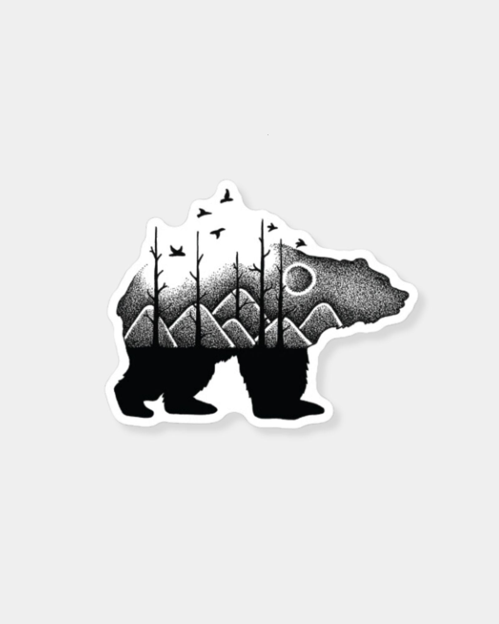 BEAR MOUNTAIN SCENE - STICKER