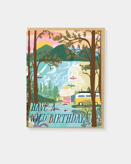 WILD BIRTHDAY - CARD