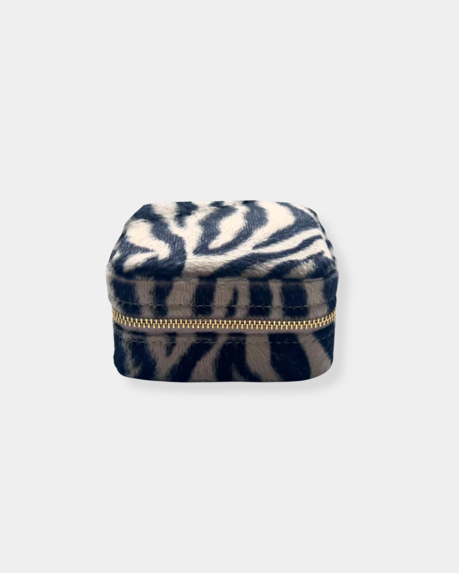 ZEBRA TRAVEL JEWELRY CASE